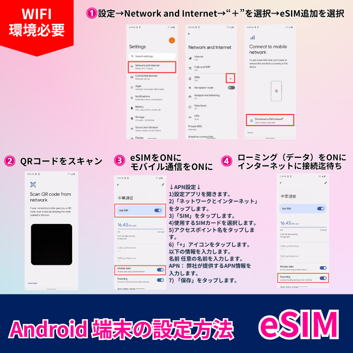 Travel around 11 Asian regions | eSIM data communication