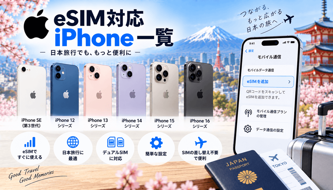 eSIM対応iPhone一覧