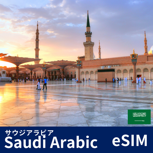 サウジアラビア | eSIMデータ通信