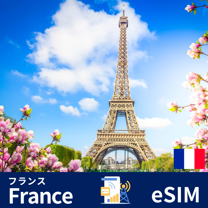 フランス | eSIMデータ通信