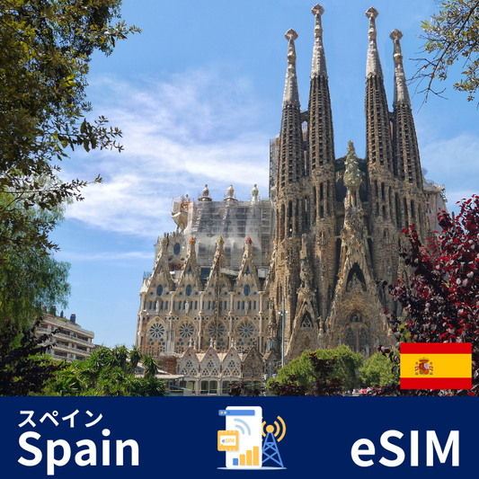 スペイン | eSIMデータ通信